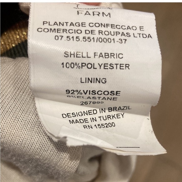 FARM Rio x Anthropologie Bosque Pleated Midi Skirt | M - Picture 6 of 6